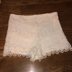 Lace shorts